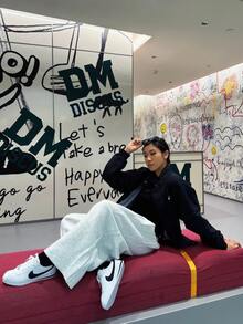 Nike Sportswear Tech Fleece FW/AW24 舒適時尚簡約百搭純色休閒褲 女款 淺灰色 - 淺灰色 - 查看 5