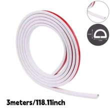 1pc 1m/2m/3 Meters/5m/6m Length 15mm Width PVC Cable Management Trunking, Invisible Decorative Cable Duct, Anti-Trampling Protective Sleeve, Adhesive Soft Cable Duct With End Caps - Multicolor - View 14