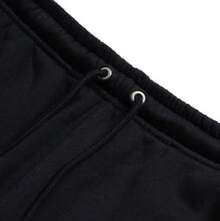 Nike adidas Fi Ent Wvpt 跑步訓練健身舒適休閒透氣純色運動褲 男款 - 黑色 - 查看 5