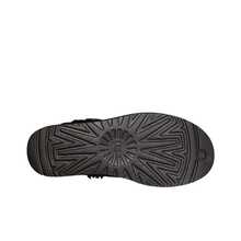 UGG Bailey Button II Button II Boot 羊皮 保暖防滑包裹性 加絨 休閒舒適 短筒 雪靴 女款 黑色 - 黑色 - 查看 7