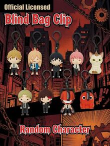 Crunchyroll 1/3pcs CHAINSAW MAN Officially Licensed 3D Foam Bag Clip Blind Bag Random Character Collectible Anime Character Bag Accessory Denji Makima Power - Yellow - View 1