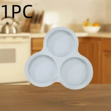 1/2pcs Reusable Non-Stick Silicone Baking Mold - Microwave & Oven , Flexible Triangle Design For Tarts, Burgers, Pancakes - Easy Clean Multifunctional Kitchen Tool, Unique Shaped Baking Mold - Multicolor - View 14