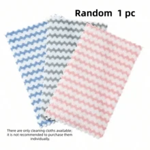 1pc Multi-Functional Household Face Towel Mop Clip, Easily Detachable Small Mop For Cleaning Bathroom, Shower Room, Walls, Glass, With Automatic Clamp - Multicolor - View 9