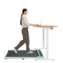 Walking Pad Under Desk Treadmill,Portable Small Treadmills For Home And Office,Super Quiet Motorized Walking Jogging Running Machine With Remote Control - 美規A型插(110-127V) - 查看 3