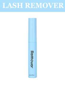 1瓶5毫升睫毛卸妆液，睫毛胶水卸妆液，DIY睫毛卸妆液，假睫毛胶水卸妆液，快速乳化，轻松卸除睫毛胶水和封层（卸妆液，5毫升），个人使用睫毛胶水卸除液 - 淺藍色 - 查看 6