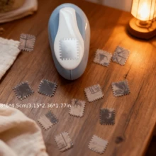 1pc Stamp Embossing Tool, Stamp Planner Hole Punch, Creative Handmade Embossing Tool, Scrapbooking Material Collection Tool - Stamp Embossing Machine - View 6