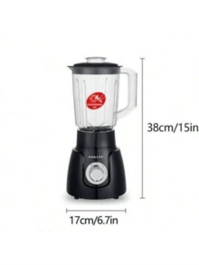 Licuadora multifunción SOKANY185, licuadora de prensado en frío. Incluye taza de molienda, función de mezcla y molienda 2 en 1. Control de temperatura de 2 velocidades, alta potencia, capacidad grande de 1.6L. Apta para licuadora/máquina de cocina/máquina de suplementos alimenticios/trituradora de hielo/molinillo de granos de café. - Tipo de Enchufe A Japonés (100V) - Ver 8