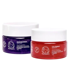 Skin Care Kit Collagen And Niacinamide Kokeshi Facial Jelly - Collagen - Xem 2