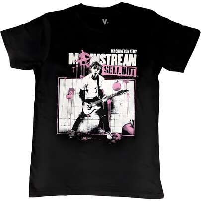 1PC Machine Gun Kelly Mainstream Sell Out Graphic Women's Tshirt Short Sleeve Top