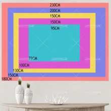 SS-Stranger TT-Things Horror TV Series Tapestry Flat Print Decor Blanket For Dorm Bedroom Multi Size Personalized Room Decor - 1PC - View 7
