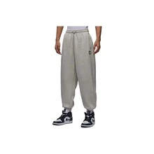 Nike Jordan Brooklyn Fleece Extra Loose Fleece Knit Jogger Pants Men's Grey - Grey - View 10