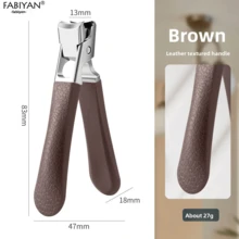 New Thickened Protective Anti-Splash Steel Large Nail Clipper, Household Nail Cutter - Multicolor - View 5