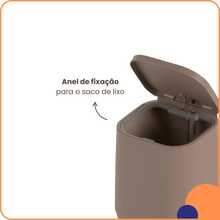 Aura 6L Pedal Bin, Ou Brand - Kitchen Bathroom - 黑色 - 查看 4