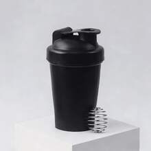 400ml/16oz Protein Powder Shaker Bottle With Mixing Ball, Leak-Proof, Suitable For Gym, Workout, Smoothie Blending (Pink/Pink Bottle, 16oz-400ml-1pc) - Multicolor - View 14