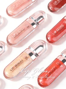 USHAS Shimmery Pearl Gloss Lip Gloss, Nourishing & Smooth Texture Mirror Finish Lip Tint, Long-Lasting & Easy To Apply, Quick-Drying & Non-Sticky, Sparkling Liquid Lipstick, Suitable For Party, Holiday And Daily Makeup, Christmas, Valentine's Day Gift - #10 - View 8