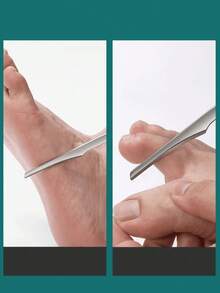 Foot Care Tools - Foot Scrubber And Heel Remover, Daily Home Foot Care Tools, With Storage Bag - A - View 2