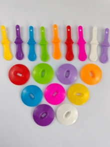 1pc Silicone 7-Cavity Ice Pop Mold, Silicone Multipurpose Ice Pop Mold, Ice Cream Mold, DIY Kids Homemade Popsicle Mold, Household Multifunctional Ice Cream Mold, Ice Maker, Kitchen, Ice Lolly, Fruit, Ice Cream, Ice, Ice Cube, Cake, Food, Ice Tray, Home, Summer Kitchen Supplies - Multicolor - View 15