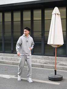 Quần thể thao dài Nike Sportswear AS M NSW Club Pant OH BB lót lông cừu, ấm áp và thoáng khí, chất liệu dệt kim, dành cho nam, màu xám. - Xám - Xem 8