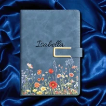 Juego de regalo de cuaderno y bolígrafo premium personalizado, juego de escritura elegante personalizado, cuaderno y bolígrafo personalizados, regalo de cuaderno personalizado, juego de papelería de oficina elegante personalizado, cuaderno elegante personalizado, cuaderno de tapa dura personalizado - El regalo ideal para estudiantes y profesionales - Cuaderno en forma de U - Ver 4