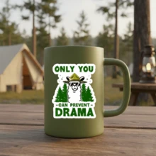 3Inch "Only You Can Prevent Drama" Vinyl Sticker. Encouragement Text Humor Rainbow Fun And Inspirational Sticker. For Employees, Managers, And Colleagues | Perfect Cubicle Decor, Gag Gift For Work, Or Motivational Reminder | Waterproof And Durable Vinyl ,It Can Be Used On Laptops, Water Bottles, Mobile Phones, Suitcases, Car Windows, Etc.You Can Also Stick Them Where You Want! - 1pc - View 2