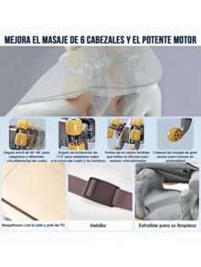 Neck Massager - Beige - View 6