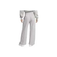 Nike Sportswear Phoenix Fleece 純色繫帶高腰寬腿針織運動褲 女款 灰色 - 灰色 - 查看 5