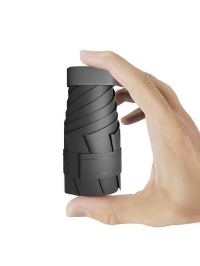 1 Peça Guarda-chuva Pequeno Dobrável, Mini Guarda-chuva de Bolso À Prova d'Água Portátil para Viagem, Guarda-sol Feminino com Proteção Solar UV, Guarda-chuva Mini Dobrável Ultraligeiro 2 em 1, Guarda-chuva Compacto Portátil para Sol e Chuva, Proteção contra Vento, 99% de Proteção UV, Adequado para Homens e Mulheres, Presente do Dia das Mães, Jardim, Verão, Praia, Decoração de Quarto, Macio, Formatura, Parabéns Formando, Festa de Formatura, Essenciais de Viagem e Caminhada, Ferramentas Portáteis, Essenciais de Verão, Portátil de Verão