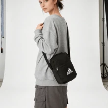 Adidas Multifunctional Simplistic Shoulder Bag, Unisex Outdoor Crossbody Bag - Black - View 1