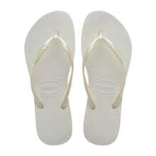 Havaianas Women's Flip Flops - SLIM FC - trắng - Xem 6