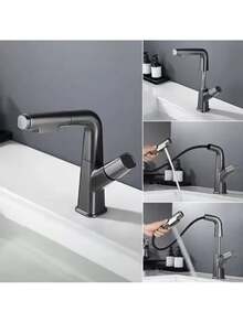 Torneira Misturador Pia Cozinha Bancada Banheiro Bancada 304 - Chumbo - Visão 5