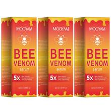 MOOYAM 1-3支装蜂毒面部精华液，蕴含肽、烟酰胺、透明质酸和甘油。这款面部护理精华液能够滋润并紧致面部肌肤，提供保湿、柔滑、提拉和紧致效果。适合所有肤质。抗衰老护肤 - BEE  ESSENCE - 查看 12