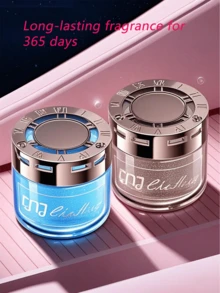 قطعة واحدة معطر سيارة بعطر ثابت، موزع عطر، مزيل رائحة، إكسسوارات سيارة تناسب جميع موديلات المركبات - متعدد الألوان - مشاهدة 3