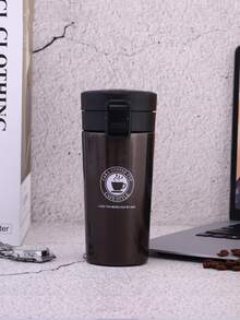 Customizable Vacuum Stainless Steel Coffee Cup Creative Handle Insulated Cup Vacuum Portable Car Cup Gift Cup Office Bedroom Water Cup - Multicolor 380ML - View 12