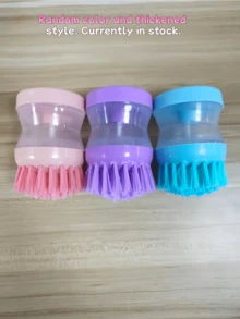 1/3/4 jeux de brosses de nettoyage d'ustensiles de cuisine, brosses à vaisselle ménagères, brosses à vaisselle à pression, petites brosses portables pour casseroles de cuisine, outils de nettoyage pour camping et pique-nique en véhicule récréatif et en plein air, ustensiles de cuisine d'extérieur, équipement d'extérieur, fournitures de nettoyage, fournitures de cuisine, accessoires de cuisine, outils de nettoyage, brosses de toilette (style, couleur, épaisseur, aléatoire) - Multicolore - Voir 8