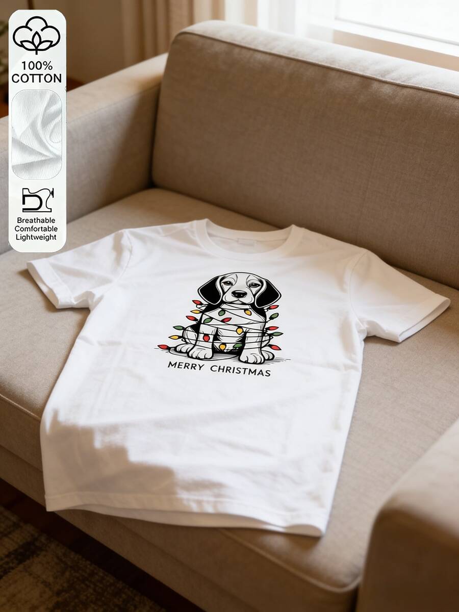 Playera Copa Mundial 2026 Unisex Mujer | Algodón Suave Confort Máximo Para Fiestas de Fútbol 1 Pieza - BLANCO - Ver 1