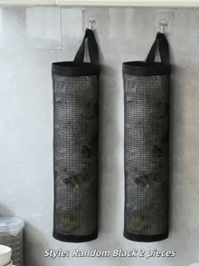 Giá đựng túi nhựa treo tường 3/2/1, thích hợp cho gia đình, nhà bếp, tiệc bãi biển mùa hè, thực phẩm, cắm trại, sắp xếp đồ đạc, trang trí phòng, phụ kiện nhà bếp, Giáng sinh, đồ dùng nhà bếp, lưu trữ nhà bếp, nhà bếp - Nhiều màu - Xem 9