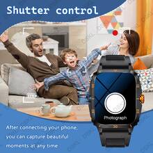 Smartwatch para niños, marcación/llamada inalámbrica, alerta y rechazo de llamadas entrantes, múltiples modos deportivos, fondo de pantalla personalizable, reloj despertador, notificación de mensajes, control de reproducción de música, adecuado para adolescentes, compatible con Android e iOS - Multicolor - Ver 4