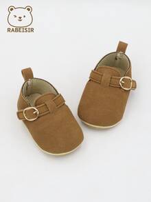 RABEISIR 卡其色婴儿休闲运动鞋，春秋季 - 卡其色 - 查看 3