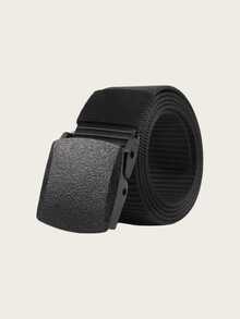 Men's Mesh Belt - Men's Fashion Plastic Buckle Breathable Casual Work Belt - Adjustable Side Opening - Multicolor - View 8