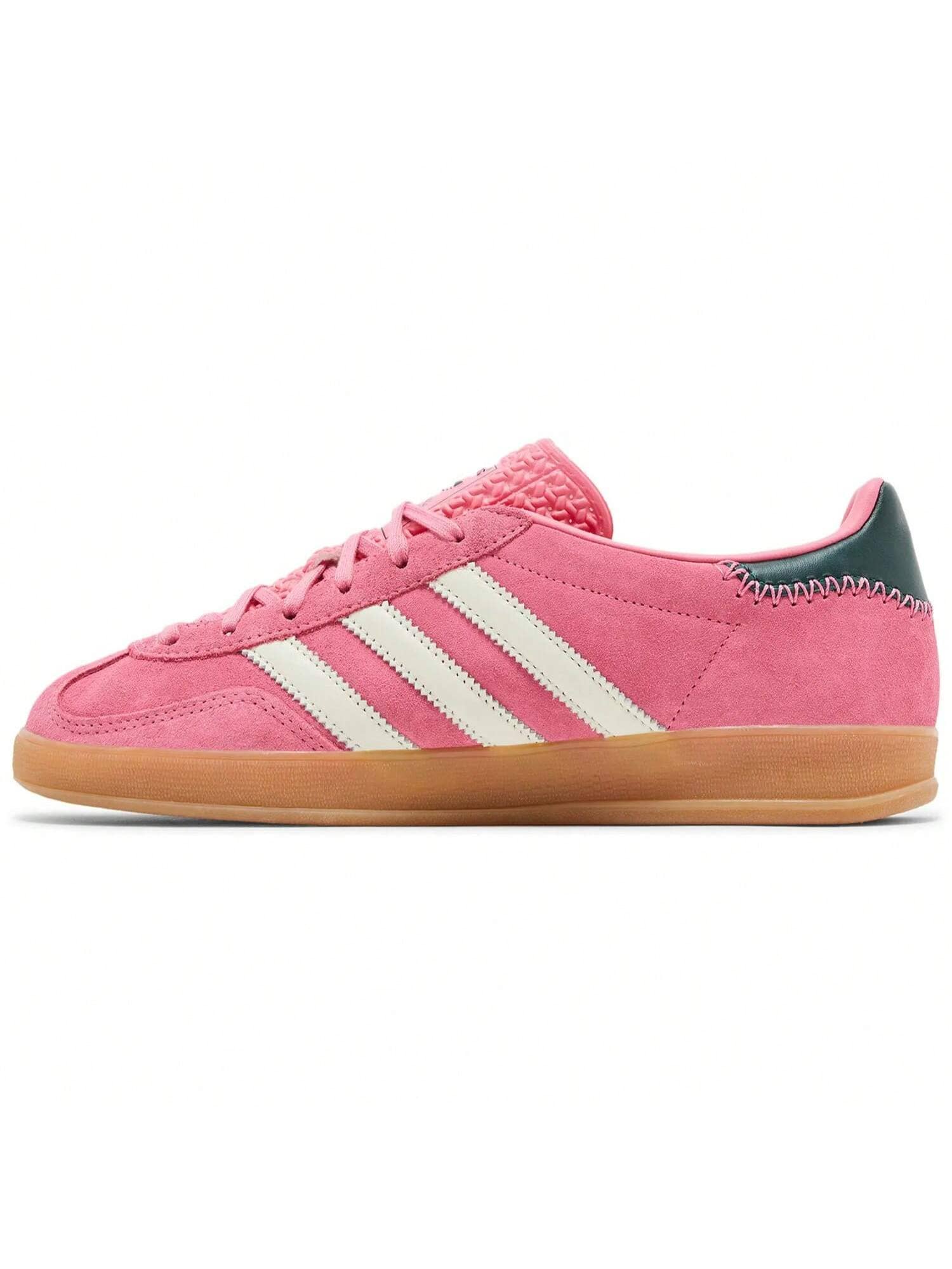 Adidas Wmns Gazelle Indoor 'Rose Tone Collegiate Green'-JI2014 - 粉色 - 查看 1