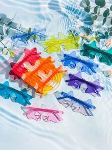 20/10 chiếc kính mắt không gọng hình ngôi sao năm cánh, phù hợp cho cả nam và nữ, thích hợp cho dịp năm mới, ngày lễ Thánh Patrick, tiệc bãi biển mùa hè, phụ kiện cưới, Halloween (màu sắc ngẫu nhiên) - Kiểu C - Xem 8