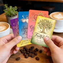 Gratitude Journal Prompt Cards - 18 Gentle Reminders To "Nurture" & "Receive", Healing Tool For Anxiety Relief, Happiness Practice & Emotional Well-Being,Inspirational Cards - 18Pcs - View 6