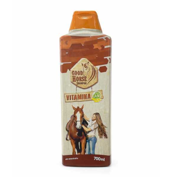 Kit Shampoo De Cavalo Good Horse Cabelos Fortes Vitamina A 700ml Cresce Cabelo Original