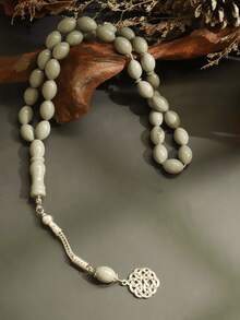 1 cuerda de 33 piezas de cuentas de oración árabes de estilo árabe y del Medio Oriente, cuentas de oración islámicas para dhikr, cuentas de oración de resina - Multicolor - Ver 5