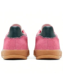 Adidas Wmns Gazelle Indoor 'Rose Tone Collegiate Green'-JI2014 - 粉色 - 查看 4