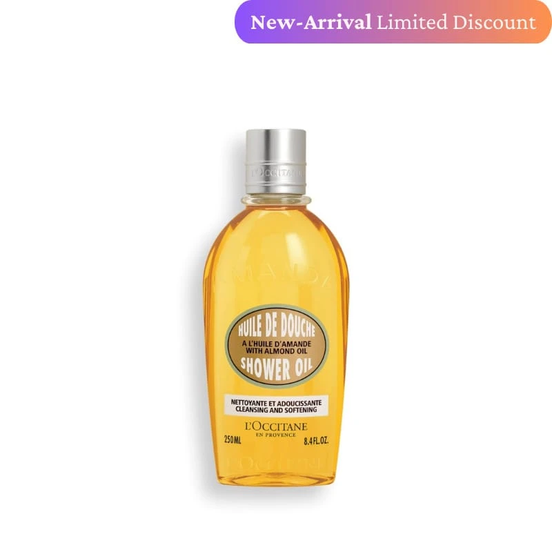 L'Occitane Almond Cleansing & Soothing Shower Oil 250ml/8.4oz - 無色 - 查看 1