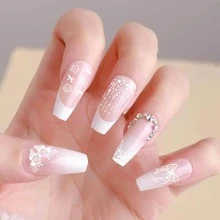 一套迷你方形透明硅胶美甲印章，方形美甲印花，可水洗 | 粘性好 | 高透明度硅胶，多功能，印花板转移工具 | 亚克力刮刀，美甲硅胶密封圈 - 彩色 - 查看 6