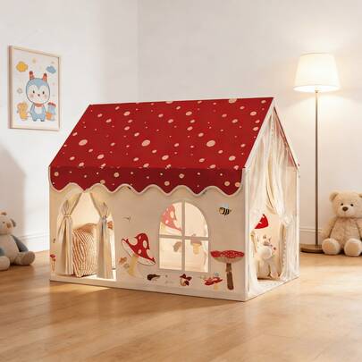 Decoración de dormitorio Adorno de casa de castillo de juego interior