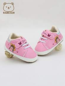 RABEISIR Toddler Girls' Cartoon Design Casual Sneakers, Spring/Autumn - Pink - View 9