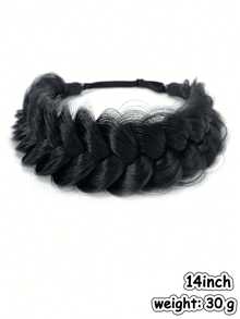 Synthetic Premium Adjustable Handmade Braided Elastic Band Hair Fashion Braiding Hair Headband Headwear For Women - Multicolor - View 3